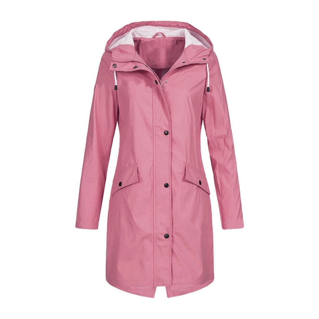 Dames Winddichte Regenjas - Waterdicht & Elegant Ontwerp - Z - 0176 - ZAMISI