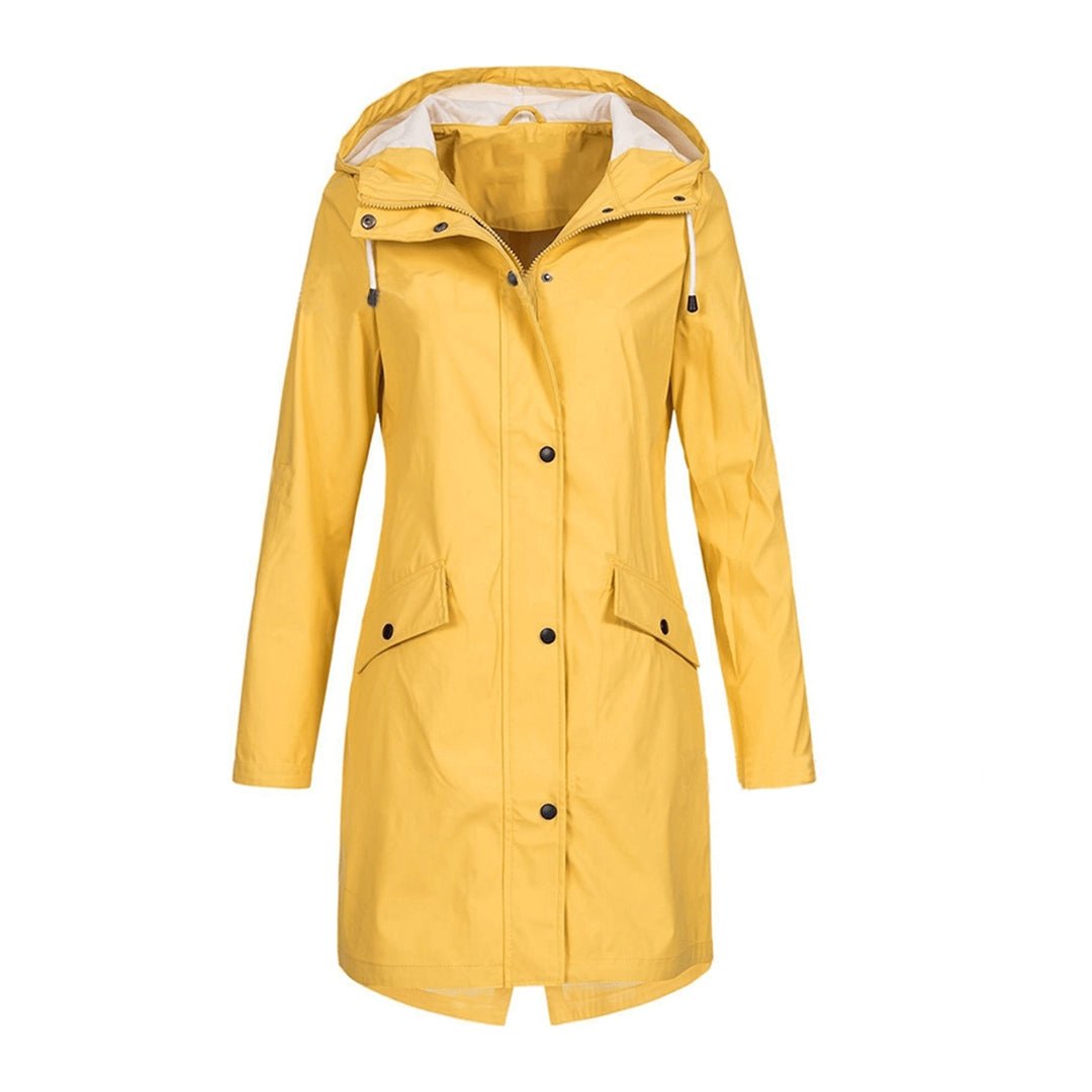 Dames Winddichte Regenjas - Waterdicht & Elegant Ontwerp - Z - 0188 - ZAMISI