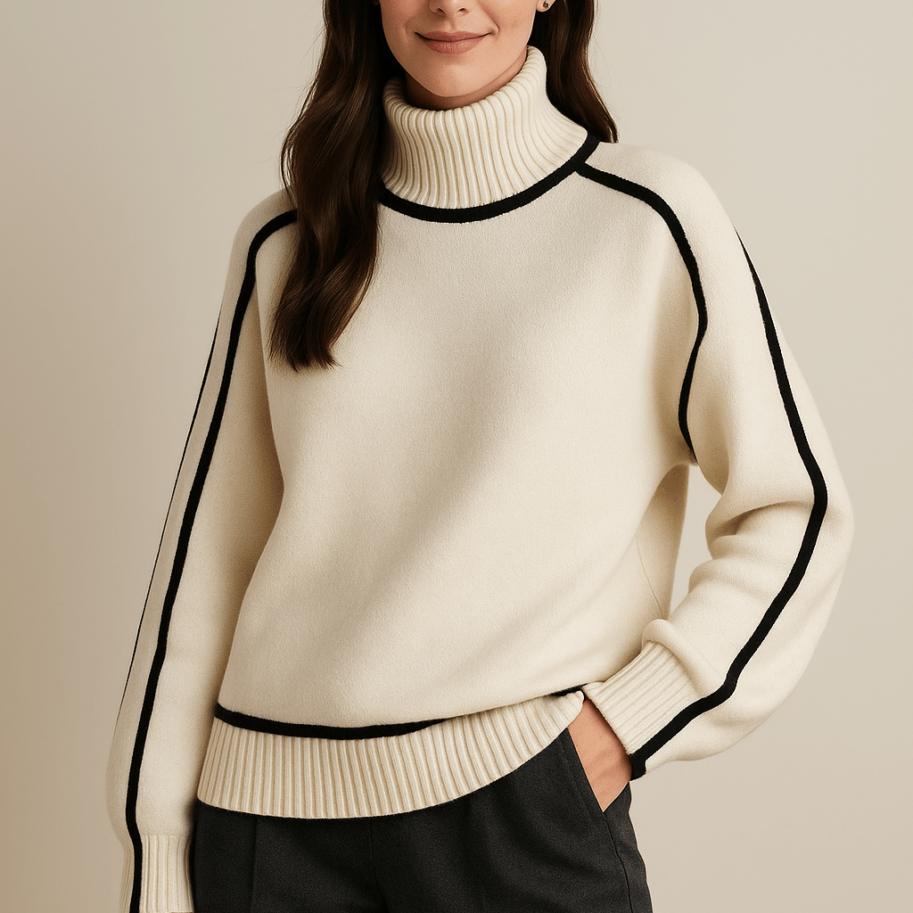 Dames Coltrui - Contrastbies en Raglanmouwen - ZAMISI