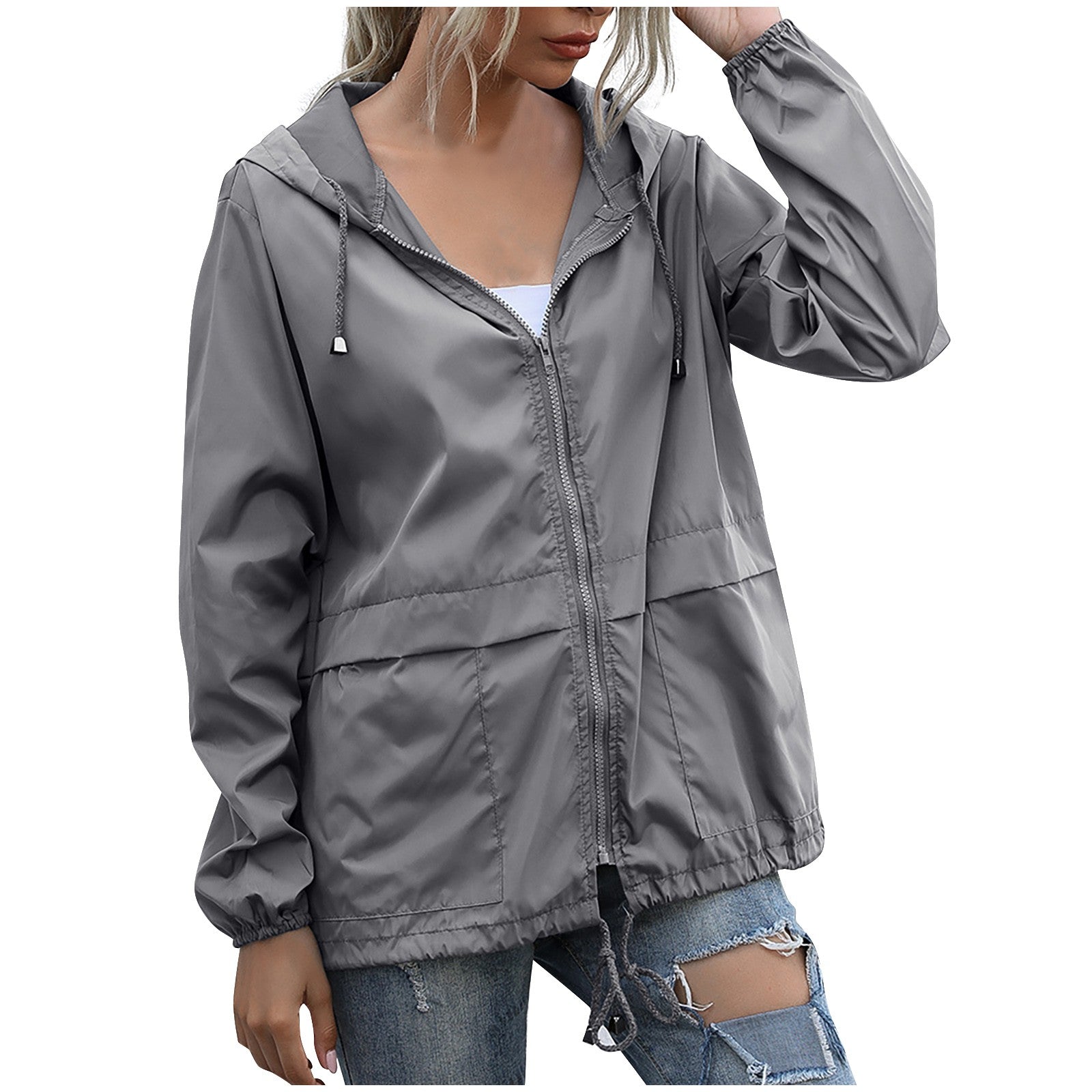 Dames Windbreaker Jas - Comfortabel & Waterdicht