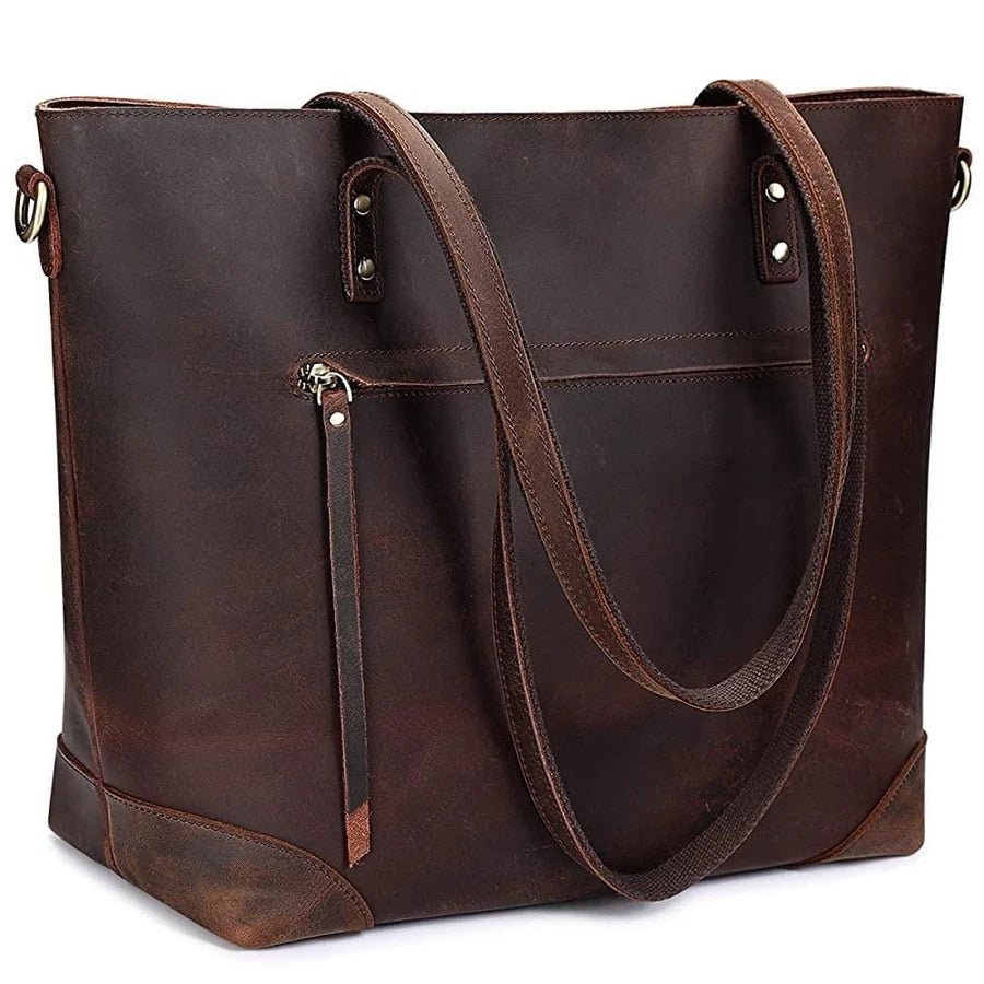 Dames Vintage Draagtas - Ruim en Tijdloos