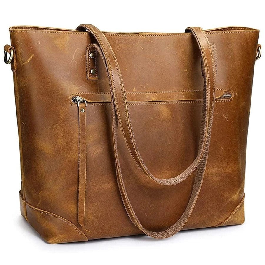 Dames Vintage Draagtas - Ruim en Tijdloos
