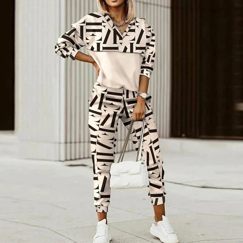 Dames Lounge Set - Ritssluiting Hoodie en Jogger