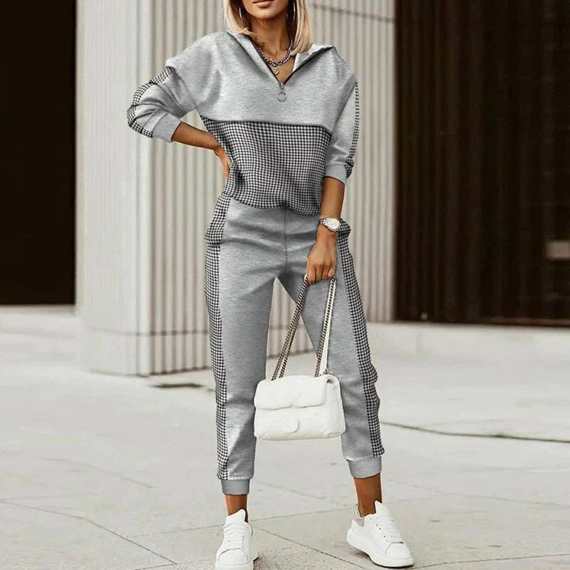 Dames Lounge Set - Ritssluiting Hoodie en Jogger