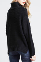 Dames Rolkraag Trui - Oversized en GebreidZ - 0292 - ZAMISI
