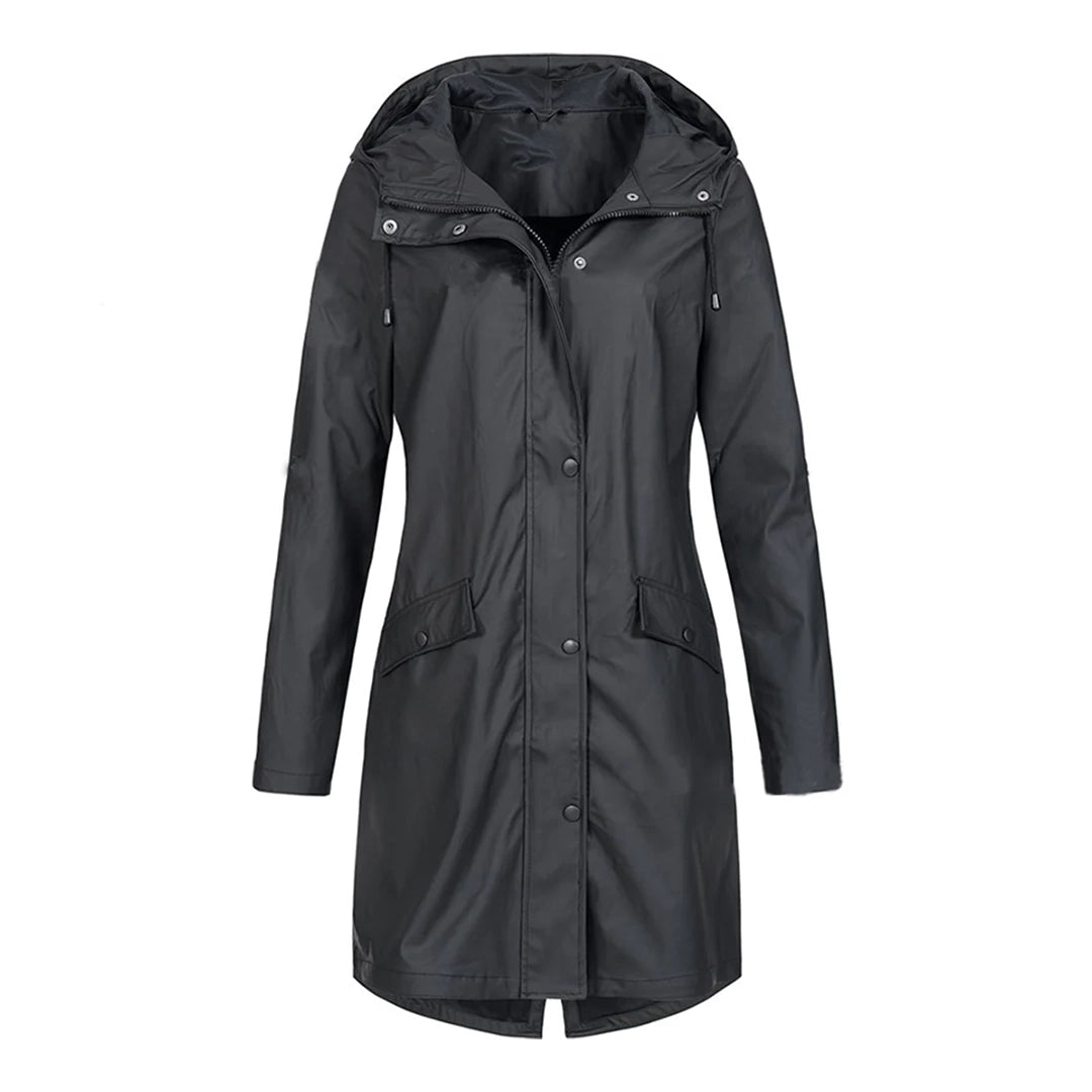 Dames Winddichte Regenjas - Waterdicht & Elegant Ontwerp - Z - 0194 - ZAMISI