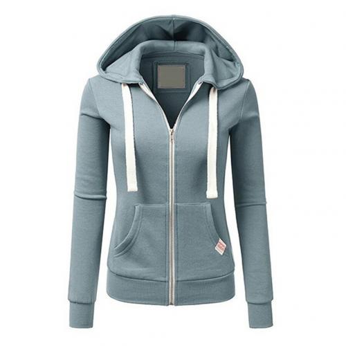 Dames Rits-Dicht Hoodie - Casual en Warm
