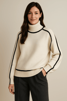 Dames Coltrui - Contrastbies en Raglanmouwen - ZAMISI