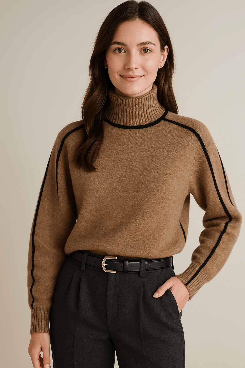 Dames Coltrui - Contrastbies en Raglanmouwen - ZAMISI