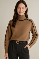 Dames Coltrui - Contrastbies en Raglanmouwen - ZAMISI